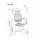 Кресло компьютерное SIGNAL Q-118R серый